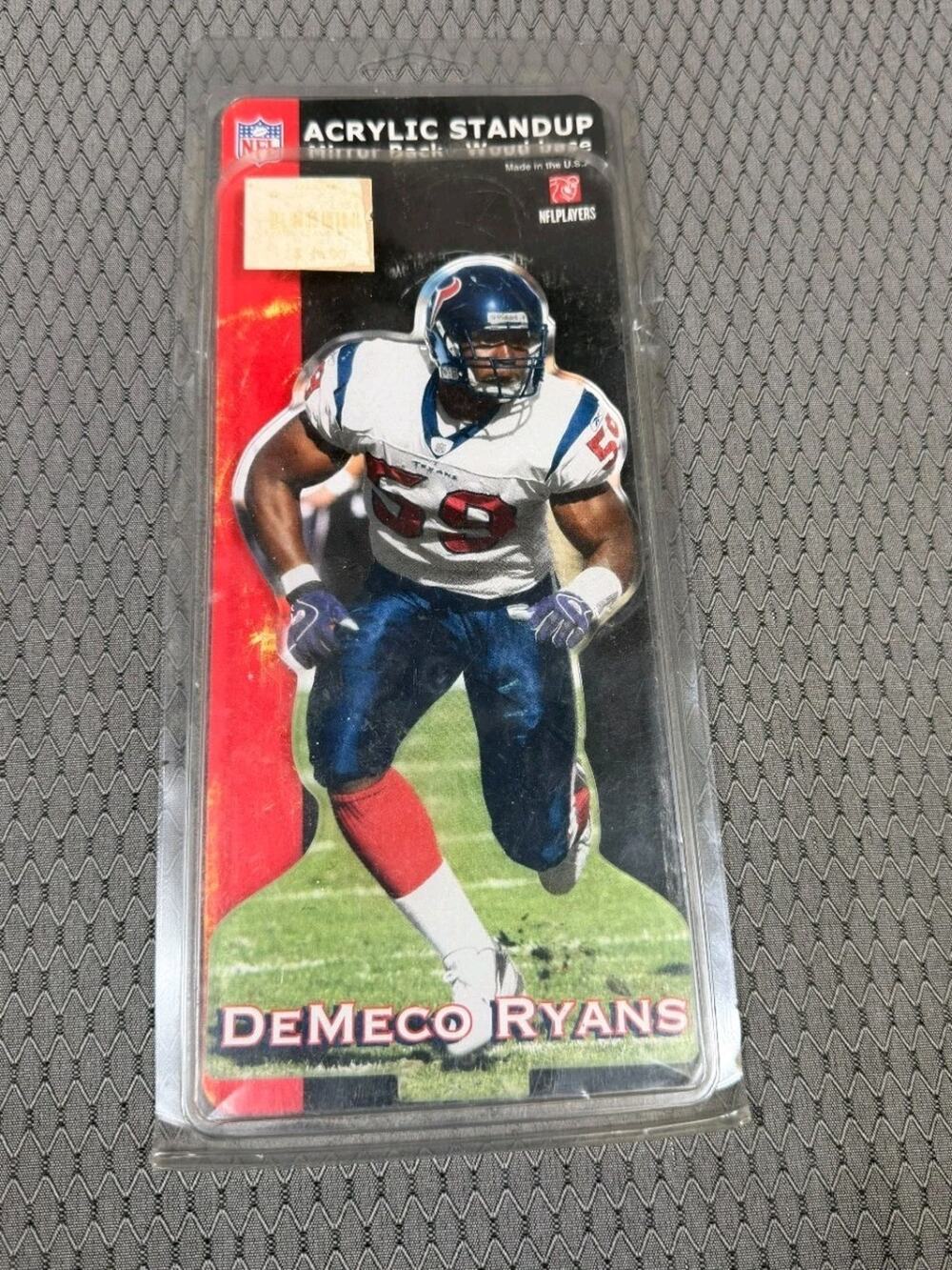 NFL 8'' Acrylic Standup DeMeco Ryans Houston Texans Head Coach WinCraft NEW